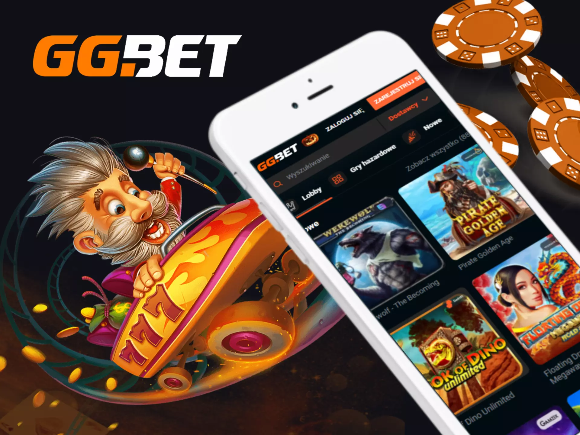 GGBet Casino - najlepsze kasyno online w Polsce z automatami i grami stołowymi
